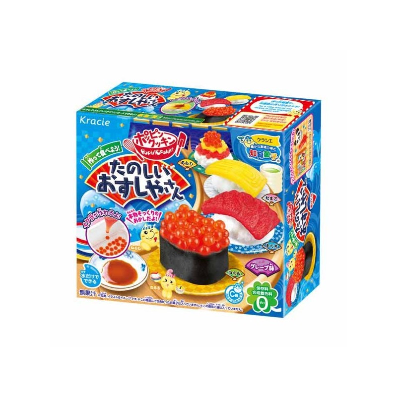 Popin Cookin SUSHI Kracie, 29 g, kit completo