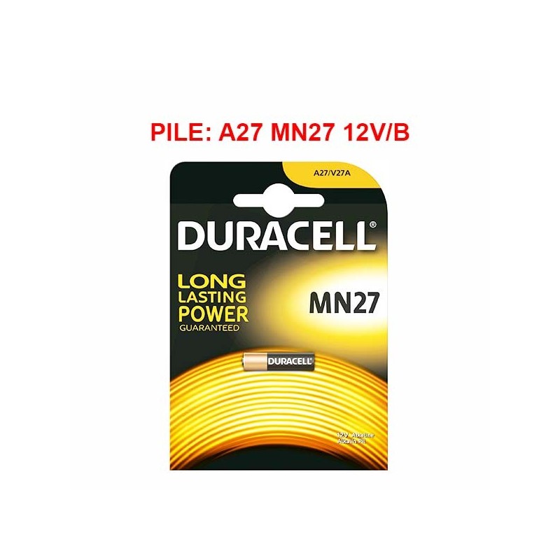 Batterie Pile Duracell MN27 A27 12V/B