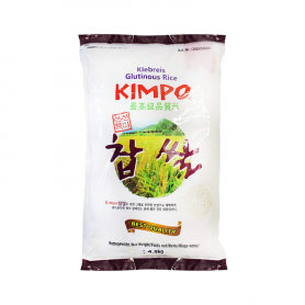 Riso glutinoso a grani medi 4.5kg, Kimpo

