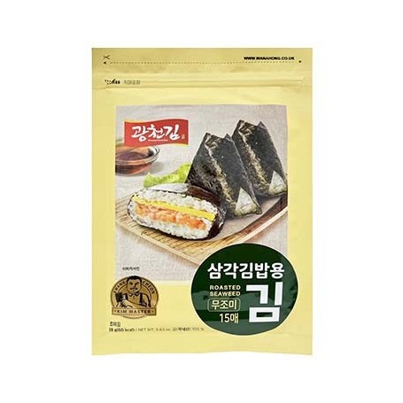 Alghe nori per onigiri con pellicola protettiva 18g
