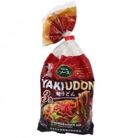 Set per Yakiudon (noodles udon e salsa yakiudon a base worcestershire in stile giapponese) 669g, Itsuki
