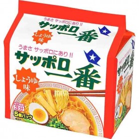 Ramen alla Salsa di Soia (5 Pacchetti), Sanyo