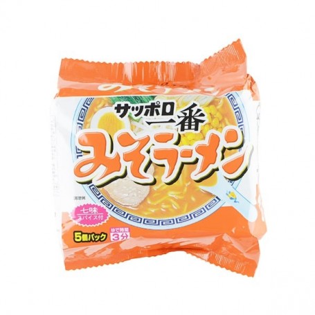 Ramen di miso 90g x 5porzioni, Sapporo Ichiban