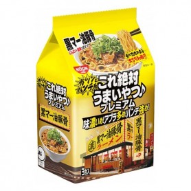 Ramen Kore Zettai Umai Yatsu al Tonkotsu (105g x 3 Pacchetti), 315g, Nissin