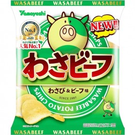 Patatine al Wasabi e Manzo 50g, Yamayoshi