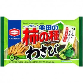 Kakinotane al Wasabi con Arachidi 164g(6 Monoporzioni), Kameda