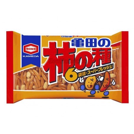 Kakinotane Classico con Arachidi 180g(6 Monoporzioni), Kameda