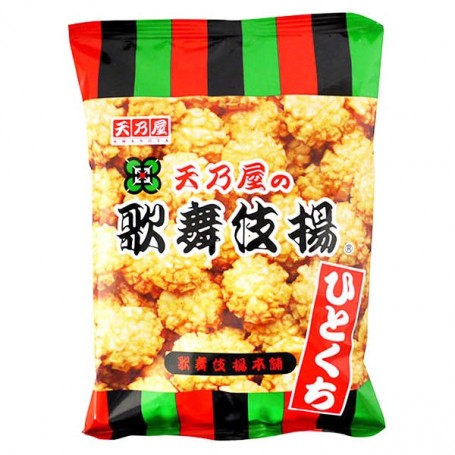 Mini Senbei di Riso 68g, Amanoya