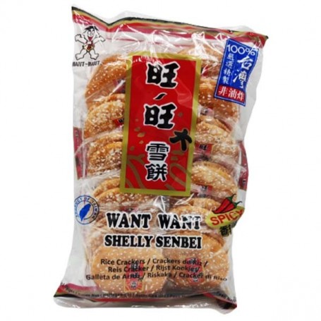 Senbei leggermente Piccante 150g, Want Want