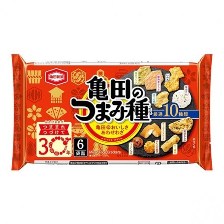 Snack salati assortiti 120g (6 Porzioni), Kameda Seika