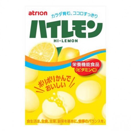  Atrion Caramelle Compresse al Limone, 27g

Ingredienti: zucchero (prodotto in Giappone), glucosio, succo di limone concentrato,