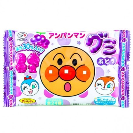 Caramelle Gommose
 di Anpanman all'Uva (6 Pezzi), Fujiya