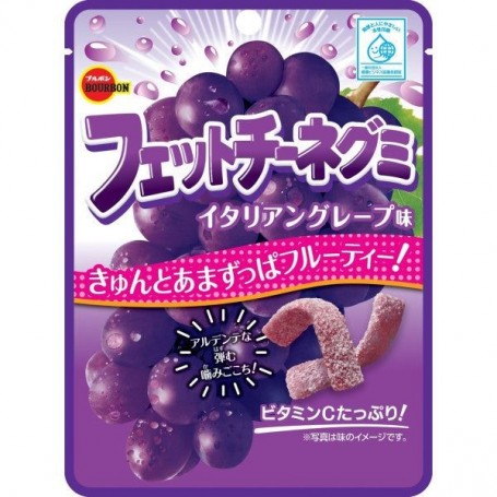 Caramelle Gommose Fettuccine al Uva Italiana 50g, Bourbon