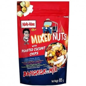 Noci Miste con scaglie di Cocco Tostate 85 g, Koh-Kae