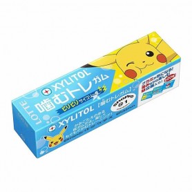 Lotte Xylitol Pokemon Chewing Gum Gusto Soda - 30 g