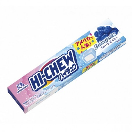 Morinaga Hi-Chew al gusto Lampone Blu - 55 g
