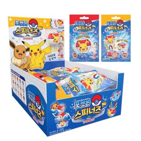 Pokemon Spinner Balls con Gelatina 10g, Relkon