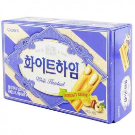 Waffer al Cioccolato Bianco e Nocciola 47g,