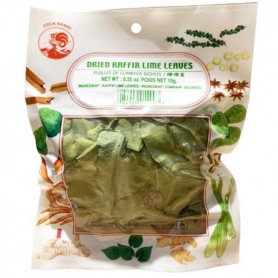 Foglie di Kaffir Lime Essiccate 10g, Cock