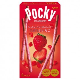 Pocky al gusto Fragola 55g(2 Pacchetti), Glico