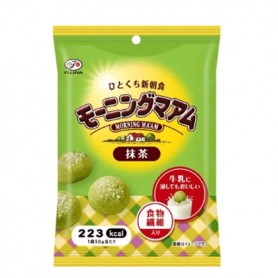 Fujiya Biscotti Soffici al gusto Matcha ricche di Fibre alimentari, 50g