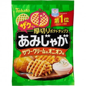 Patate Amijaga alla Panna Acida e Cipolla 58g, Tohato