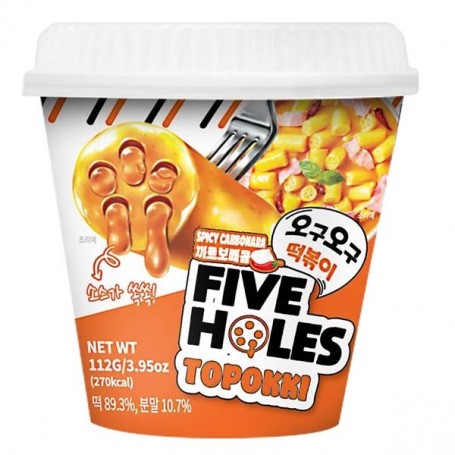 Gnocchi di Riso con Salsa Carbo Piccante 112 g, Five Holes