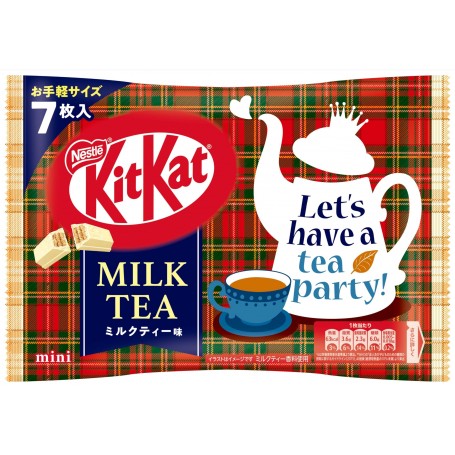 Kitkat al gusto di Milk-Tea (7 monoporzioni) 90g, Nestlè