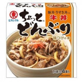 Chotto Donburi Gyudon 4 buste 52g , Higashimaru