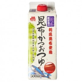 Salsa Tsuyu Condita al Konbu e Katsuo 500 ml, Marutomo