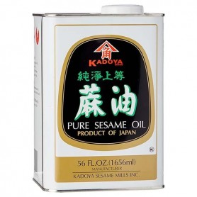 Olio di sesamo puro 100% kadoya, 1650 ml