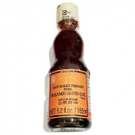 Olio di Semi di Sesamo Puro Giapponese 185ml, Kuki Brand