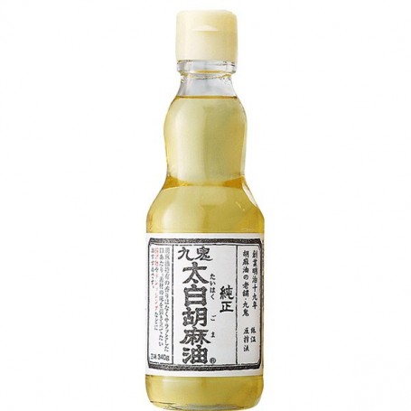 Taihaku Olio di sesamo Giapponese Chiaro 340ml, Kuki Brand