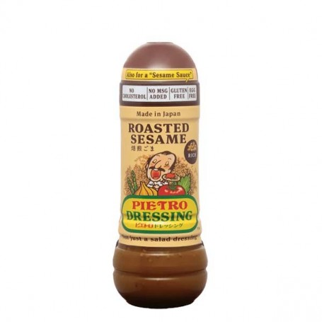 Pietro Dressing per Insalata in Stile Giapponese con Sesamo Bianco Tostato, 280ml