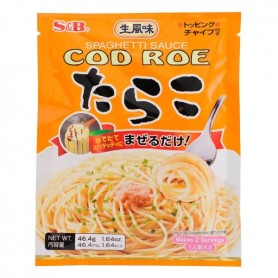Salsa per spaghetti alle uova di Pesce Tarako 46.4g(2 Porzioni), S&B