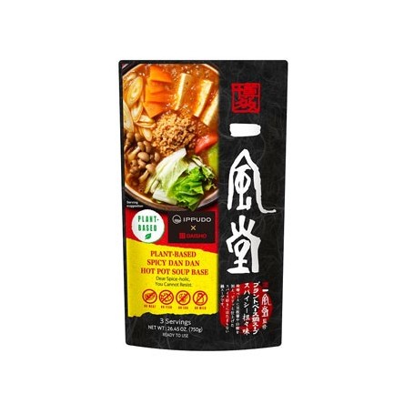 Zuppa di Base Nabe Ippudo al Vegetale Piccante Dan Dan 750g, Daisho