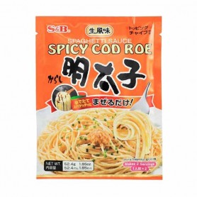 Salsa Piccante per Spaghetti Mentaiko 52.4g(2 Porzioni), S&B