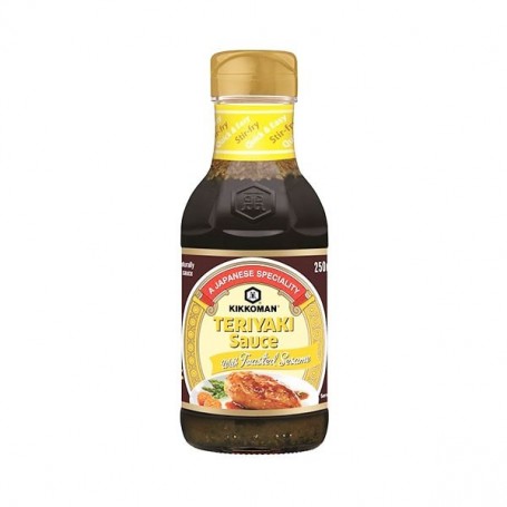 Salsa teriyaki con sesamo tostato, 250ml Kikkoman