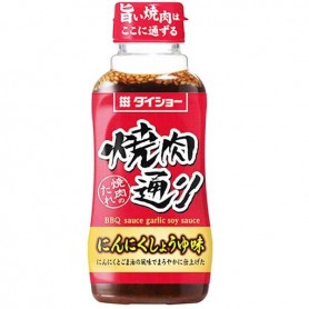 Salsa Yakiniku BBQ di salsa di soia all'Aglio 235g, Daisho