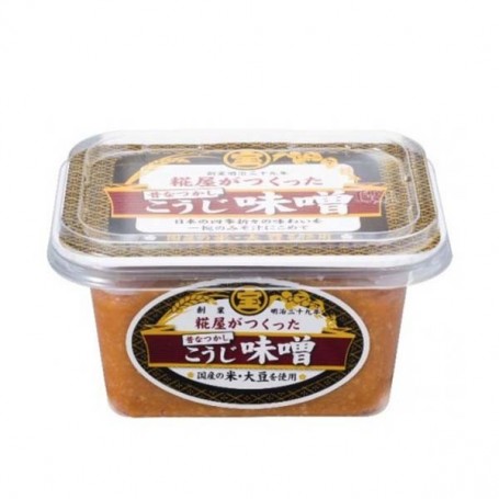 Kojiya Miso Pasta di Semi di Soia Fermentata con Malto di Riso 300g