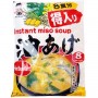 Zuppa di Miso con alga e mini tofu fritti 156g(8 Porzioni), Miko