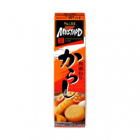 Senape Mostarda Piccante, S&B, 43 g