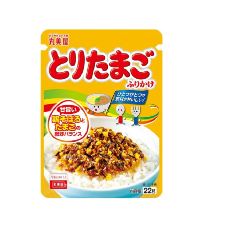 Furikake di Pollo e Uova 20 g, Marumiya