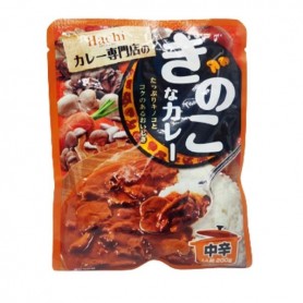 Curry con Funghi Mediamente Piccante 200g, Hachi
