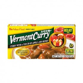 Vermont curry medio piccante con mela e miele 230g, House