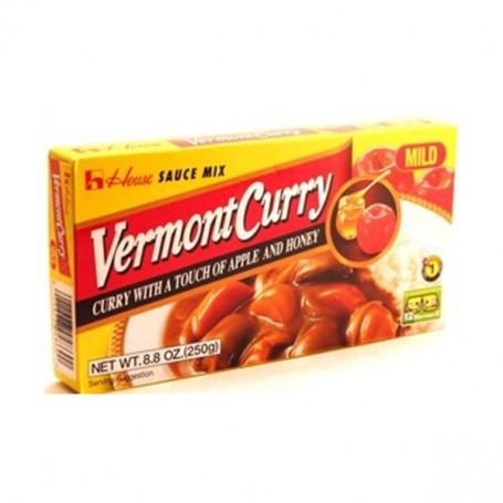 Vermont Curry Piccante leggero con Mela e Miele 230g, House