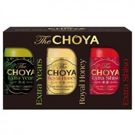 Set Choya 3 Gusti: Classico, Shiso e Miele 50 ml X 3 Bottigliette