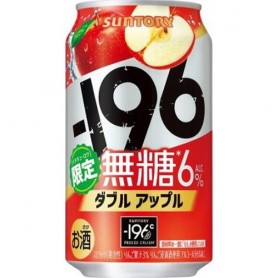 Chu-Hai alla Doppia Mela Senza Zucchero 350ml(6% Vol.), Suntory