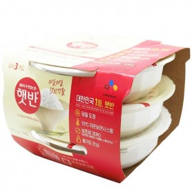 Riso Bianco Precotto (3 Porzioni), Cheiljedang