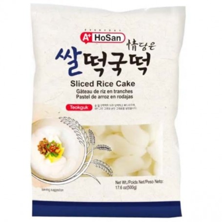 Gnocchi di Riso Coreani a fette 500g, Hosan